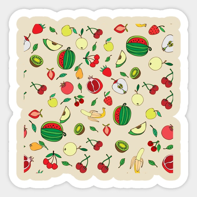 Fruits Sticker by Ba-Da-Boo